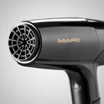 BaByliss PRO Falco Italiaanse hogesnelheidsföhn zilver zwart BAB8550BE