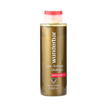 Wunderbar Color Refresh Shampoo Warm Blond 200ml