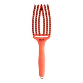 Olivia Garden Fingerbrush Care Dolce Vita Iconic Zwijnenhaar en Nylon Orange Spritz