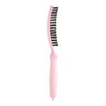 Olivia Garden Fingerbrush Care Iconic haarborstel met dubbele borstelharen &ndash; Pastelroze