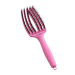 Olivia Garden Fingerbrush Zwijnenhaar & Nylon Thinkpink  Bubbelroze