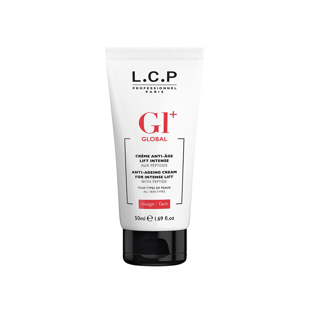 L.C.P Professionnel Global+Anti-agingcrème met intens liftend effect en peptides. 50ml