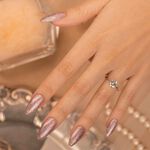 Andreia Professional Hybrid-Fusion Color Gel Nagellak-I Do!- ID1 Roze, zilver en goud glitter. 10.5ml