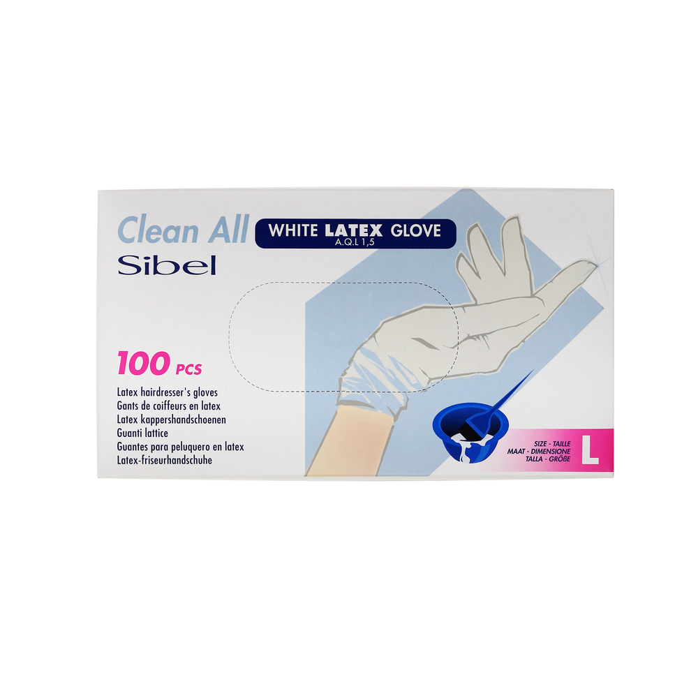 Clean All Handschoenen Latex L x100