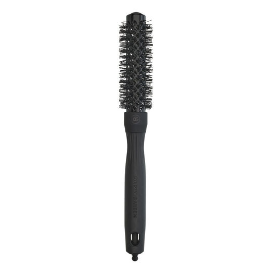 Olivia Garden Expert Blowout Shine Borstel met golvende borstelharen Zwart Label 20