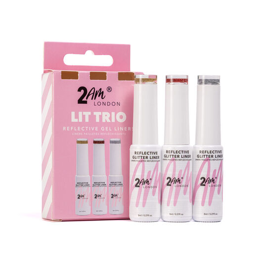 2AM London Reflecterende Gel Liner Trio 3x8ml