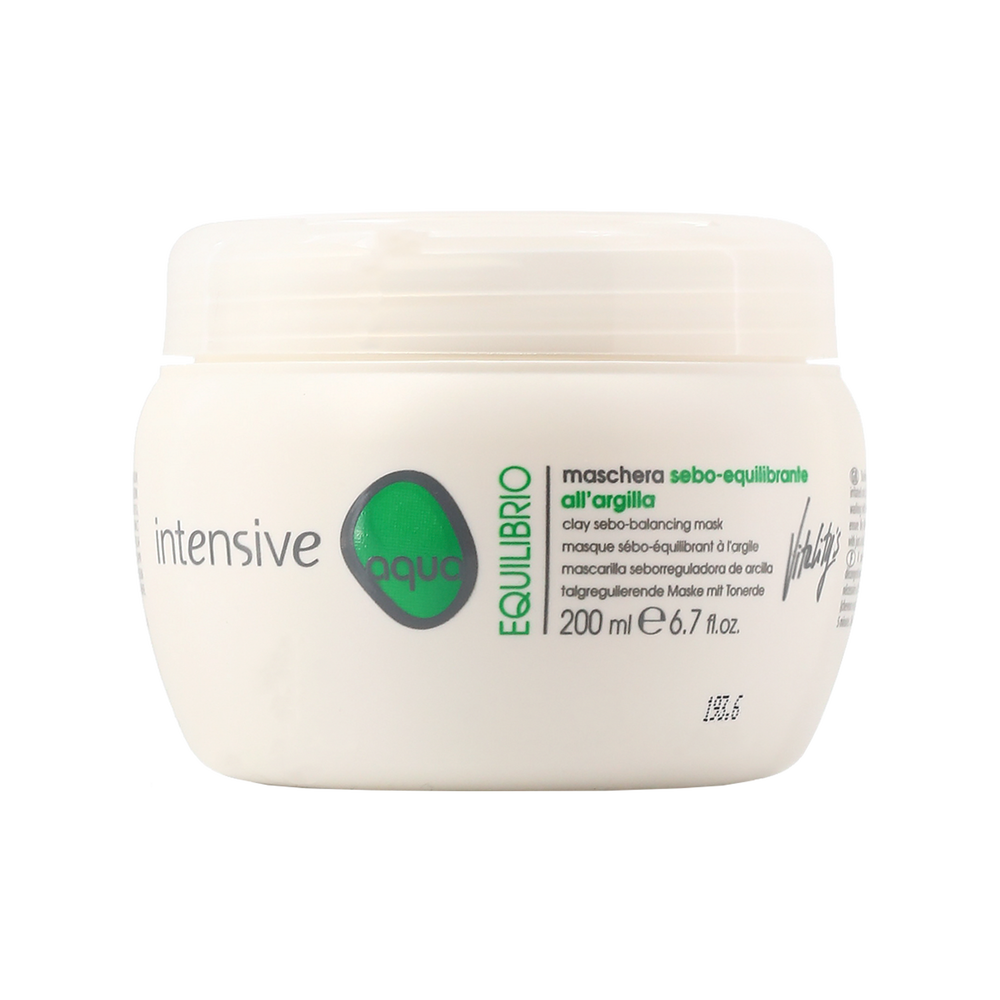 Vitality's Aqua Equilibrio Sebo Clay Mask 200ml Vitality's Aqua Equilibrio Sebo Clay Mask 200ml