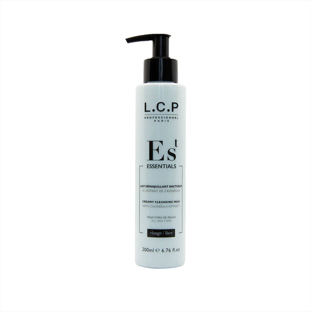 L.C.P Professionnel Essentials Romige reinigingsmelk met calendula-extract 200ml L.C.P Professionnel Essentials Romige reinigingsmelk met calendula-extract 200ml
