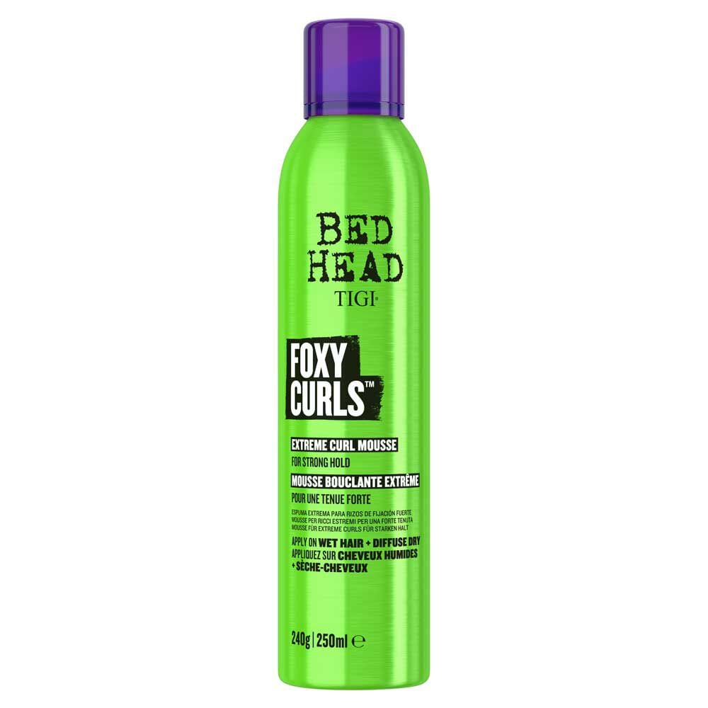Tigi Bed Head Foxy Curls Mousse voor Krullend Haar Sterke Fixatie 250ml Tigi Bed Head Foxy Curls Mousse voor Krullend Haar Sterke Fixatie 250ml