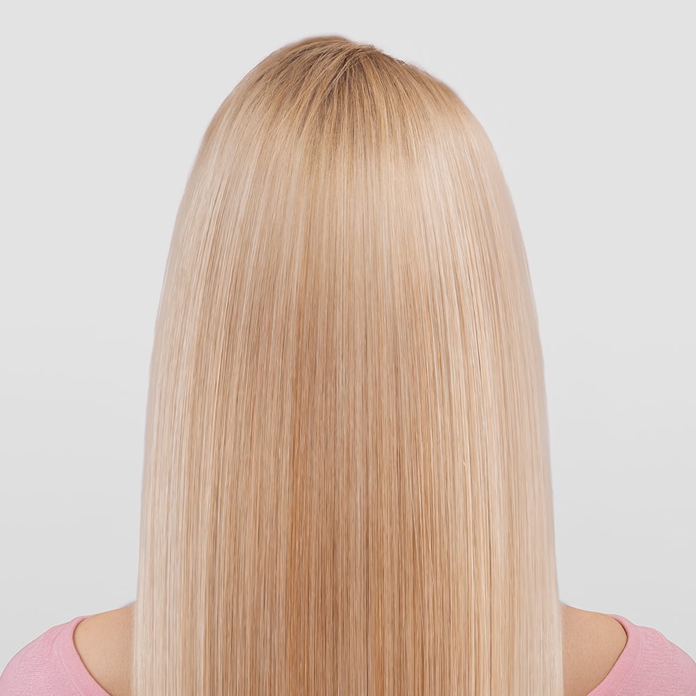 Blond haar