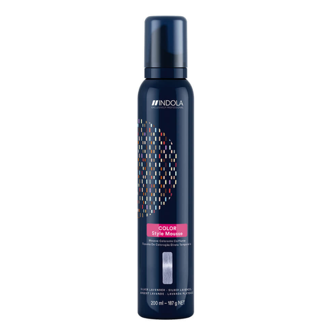 Indola Color Style Mousse Silver Lavender, 200 ml