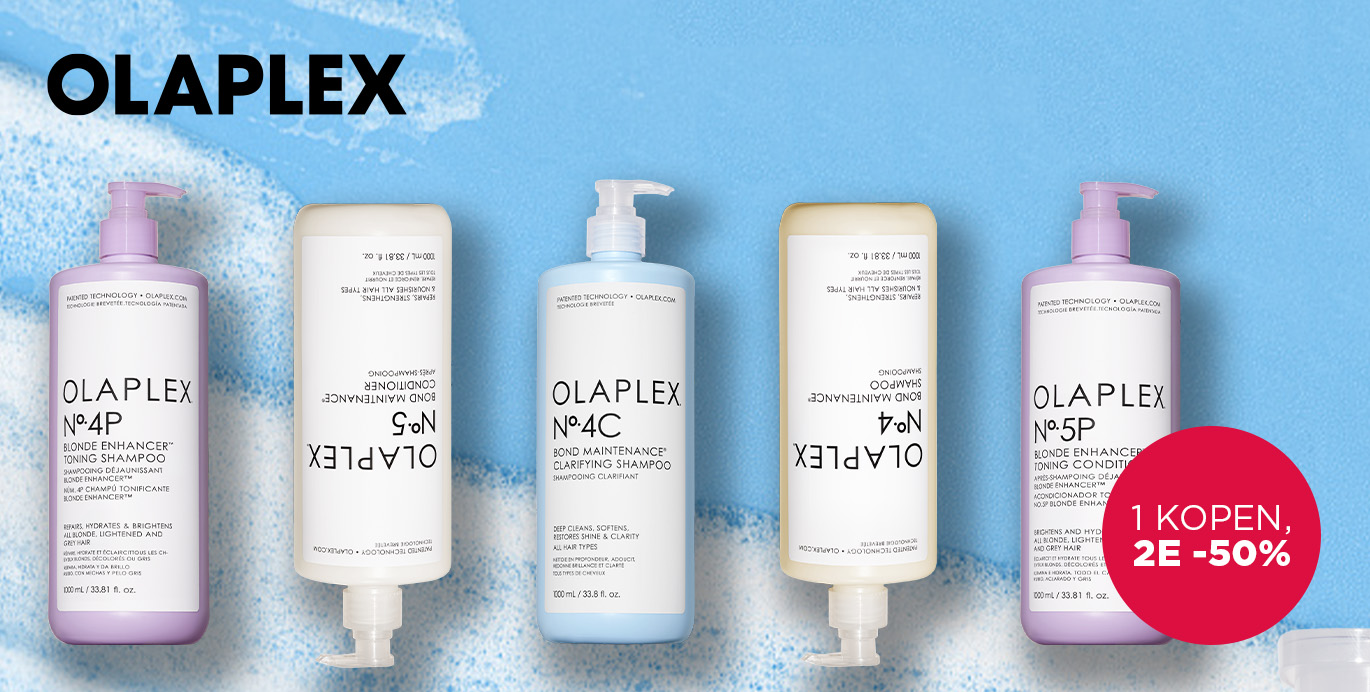 Olaplex: 1 kopen, 2e -50%