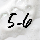 5-6 wasbeurten