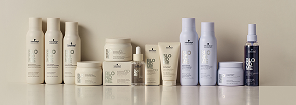 Schwarzkopf Professional BlondMe haarverzorging groepsafbeelding