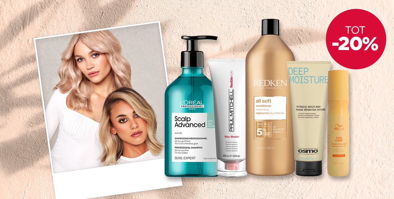 Haarverzorging deals: tot -20%