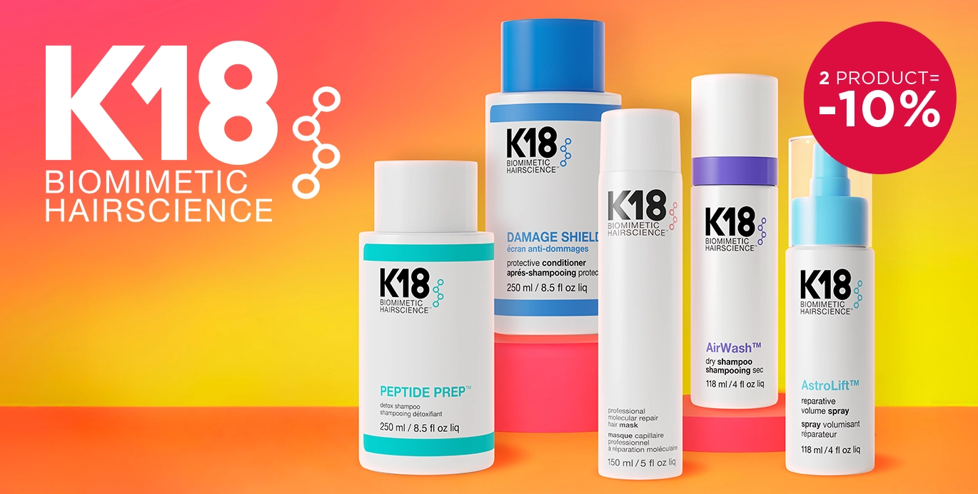 Ontdek gezonder haar met K18