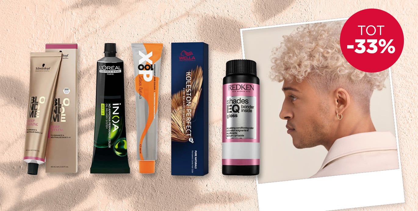 Haarkleuring deals: tot 33% korting