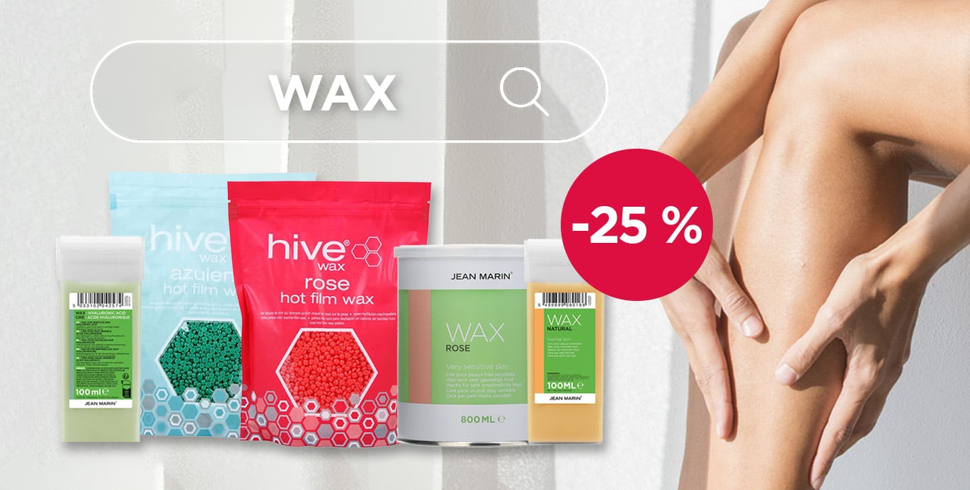 Wax deals: tot -25%