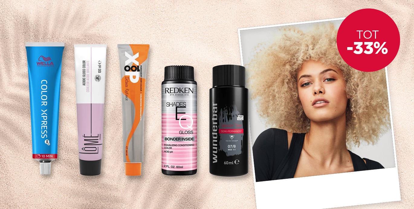 Haarkleuring deals: Tot 33% korting
