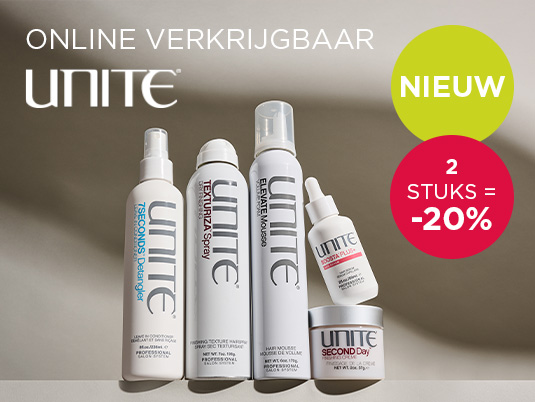 UNITE Vertrouwd door stylisten, geliefd door iedereen.